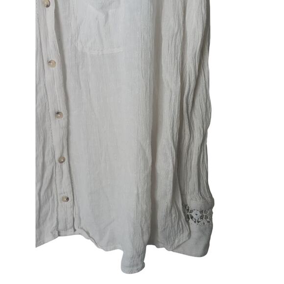 Free People The Best Button Front Blouse XS - Picture 6 of 13